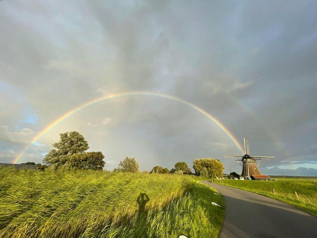 Mondriaanmolen, A Real Windmill Close To Amsterdam Abcoude Zewnętrze zdjęcie